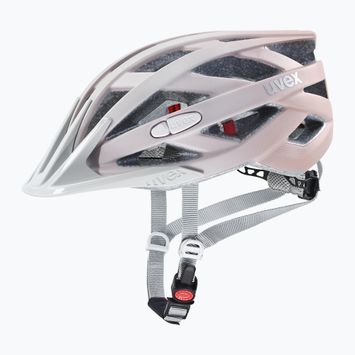 Fahrradhelm UVEX I-vo CC grau/rosa matt