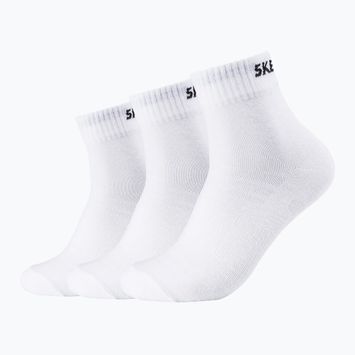 Socken Skechers Mesh Ventilation Quarter 3 pairs white