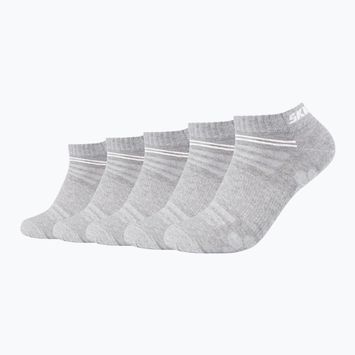 Socken Skechers Mesh Ventilation Sneaker 5 pairs fog melange