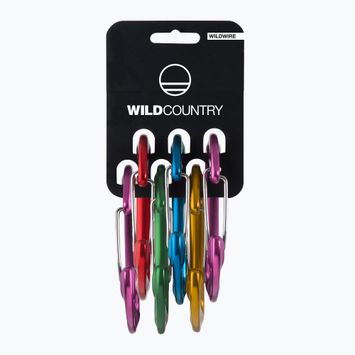 Wild Country Wildwire Rack 6 Pack Karabiner Satz uni