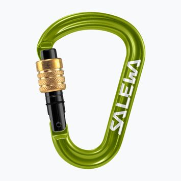 Salewa Hms Pro fluo grün Karabiner