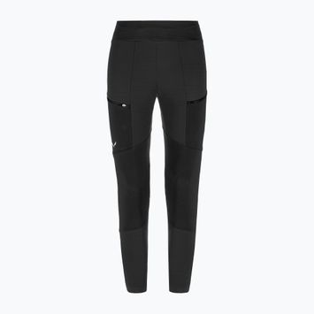 Damen-Leggings Salewa Puez Dry Resp Cargo Tights black out