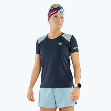 Damen DYNAFIT Sky blueberry marineblau Laufshirt
