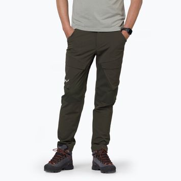 Softshell Hose Herren Salewa Puez DST Warm Cargo dark olive