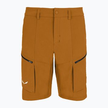 Trekking Shorts Herren Salewa Puez DST Cargo golden brown