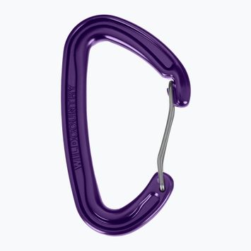 Wild Country Wildwire Karabinerhaken lila