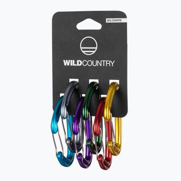 Wild Country Wildwire Rack 6-teiliges Karabiner-Set.