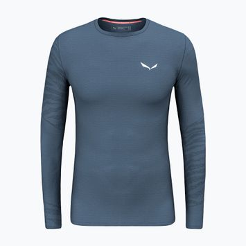 Thermo-Longsleeve Herren Salewa Cristallo Warm AMR dark denim