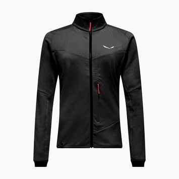 Trekking Sweatshirt Hoodie Damen Salewa Sella Crevasse black out