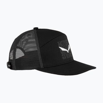 Herren Salewa Pure Salamander Logo Baseballkappe schwarz aus