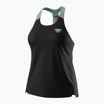 Women's DYNAFIT Sky Tank Laufshirt schwarz aus Jadelite