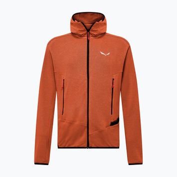 Herren-Trekking-Sweatshirt Salewa Agner Hemp 2 Hooded bombay braun
