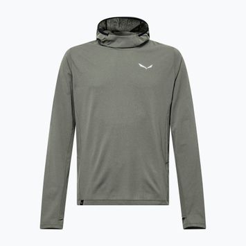 Herren-Trekking-Sweatshirt Salewa Puez Sun Hoodie shadow