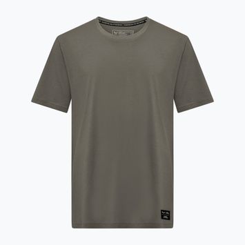 Herren Salewa Eagle Logo Patch T-shirt 5A50 verblasst grün