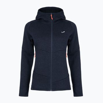 Herren Trekking-Fleece Salewa Puez Rocca Polarlite Hood navy blazer