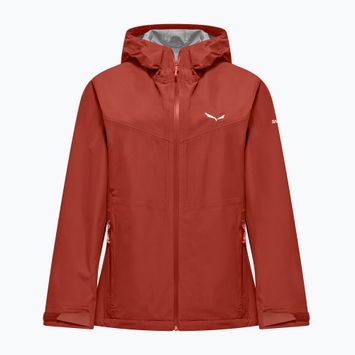 Damen-Regenjacke Salewa Puez Aqua 4 PTX 2.5L etruscan red