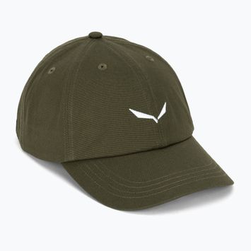 Baseballkappe Salewa Eagle Logo dark olive