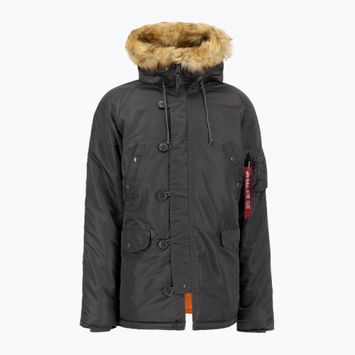 Alpha Industries Herrenjacke N-3B VF grau / schwarz