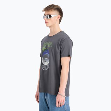 Alpha Industries NASA Orbit T Jahrgang grau Männer-T-Shirt