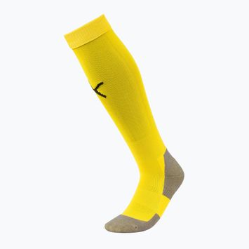 Fußballstrümpfe Herren PUMA Team Liga Core cyber yellow/puma black