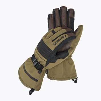 Skihandschuhe Reusch Isidro GTX burnt olive/dark brown