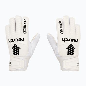 Reusch Legacy Arrow Solid Junior Kinder Torwarthandschuhe weiß 5372504-1100