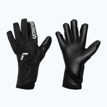 Torwarthandschuhe Reusch Attrakt Duo Strapless black/silver/black