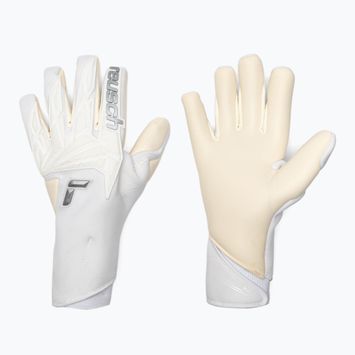 Torwarthandschuhe Reusch Attrakt Gold X Strapless white/silver