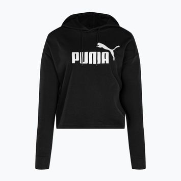 PUMA ESS Cropped Logo Hoodie TR puma Damen schwarz