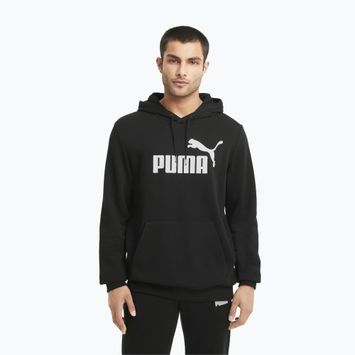 Herren Hoodie Sweatshirt PUMA Essentials Big Logo Hoodie TR puma black
