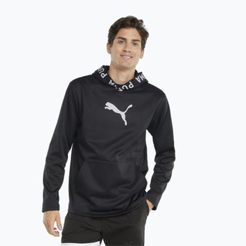 Training Sweatshirt Hoodie Herren PUMA Train Power Fleece Hoodie puma black