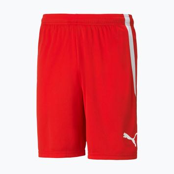 Fußball-Shorts Herren PUMA Teamliga rot 74924 1