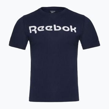 Shirt Herren Reebok Gs Linear Read Tee vecnav/white