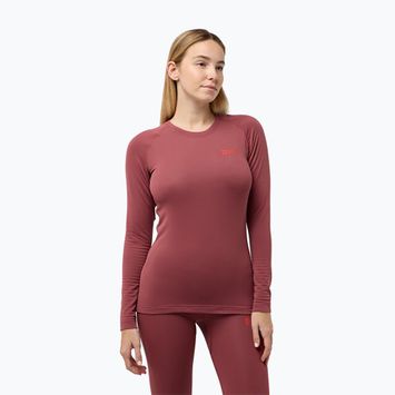 Thermo-Longsleeve Damen Jack Wolfskin Infinite Warm red ochre