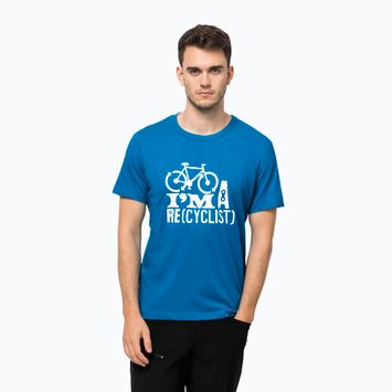 Jack Wolfskin Herren Ocean Trail Trekking-T-Shirt blau 1808621_1361