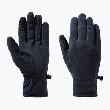 Jack Wolfskin Real Stuff nachtblaue Trekking-Handschuhe