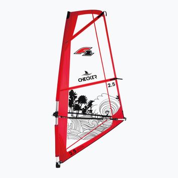 Strahlruder für windSUP F2 Checker rot