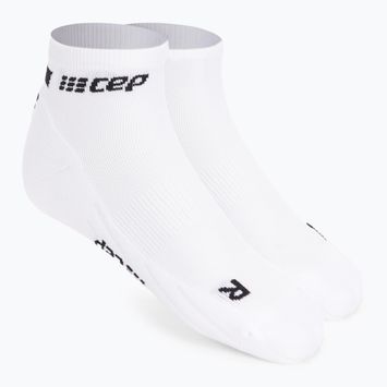 CEP Herren Kompressions-Laufsocken 4.0 Low Cut Weiß