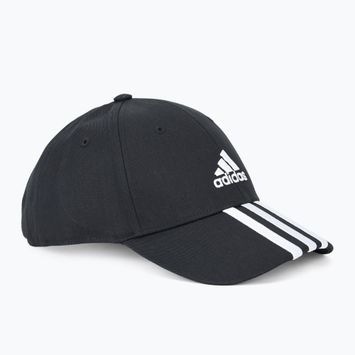 adidas Baseballkappe 3-Streifen Cotton Twill schwarz/ weiß