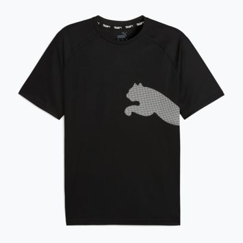 Herren PUMA Train All Day Big Cat Tee puma schwarz