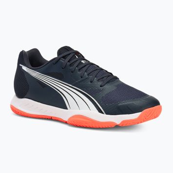 Handballschuhe PUMA Eliminate Turbo parisian night/ puma white/ glowning red