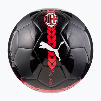 PUMA ACM PreMatch Fußball puma schwarz/für alle Zeit rot Größe 5