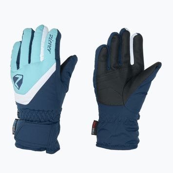 Skihandschuhe Kinder ZIENER Loriko AS dark navy