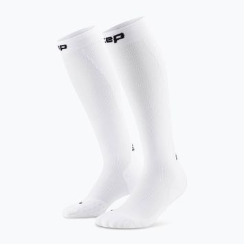 CEP Damen Kompressionssocken Run Tall 5.0 weiß