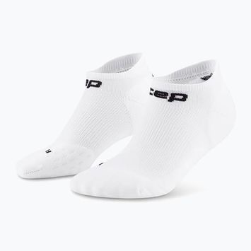 CEP Damen Kompressionssocken Run No Show 5.0 weiß