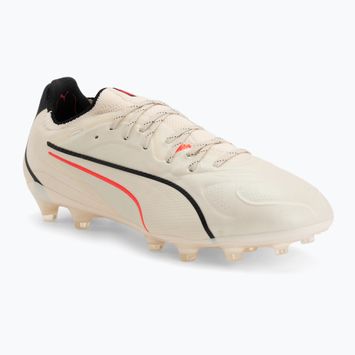 Fußballschuhe PUMA King 20 Ultimate FG/AG sugared almond/puma black/ultra red