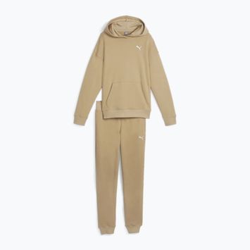 Damen Trainingsanzug PUMA Loungewear Anzug TR prairie tan