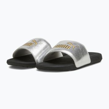 PUMA Cool Cat 2.0 Metallic Shine Flip-Flops puma silber/puma gold/puma schwarz