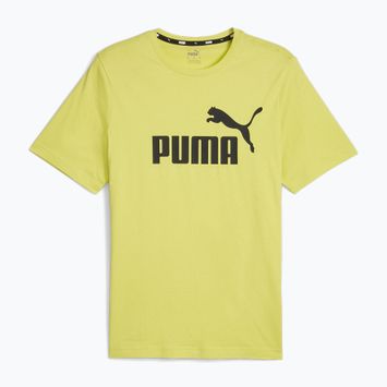 Herren PUMA Es Logo Tee (S) lime sheen T-shirt