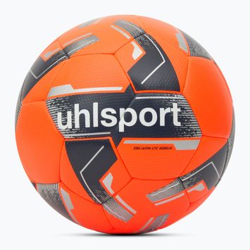 Fußball uhlsport 290 Ultra Lite Addglue fluo orange/marine/silber Größe 5